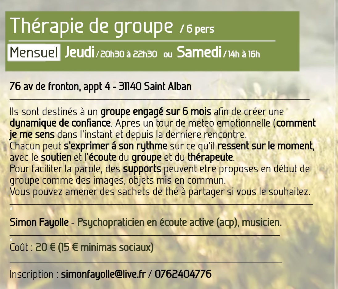 therapie de groupe